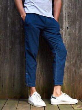 Tuck Shop x Triarchy "Weekender" Pant Size 2 (Small) Dark Chambray